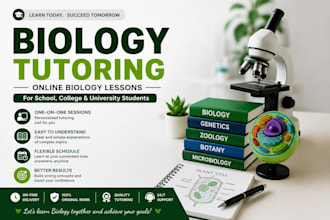 teach biology with diagrams and notes
