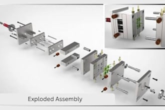 design carbon fiber, thermoset and multi cavity compression mold