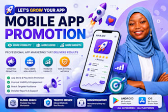 mobile app promotion app install ios and android game marketing app promotion