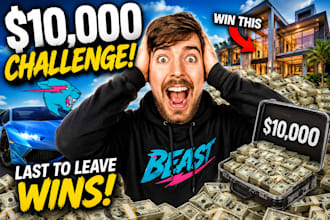 create viral mrbeast style youtube thumbnails