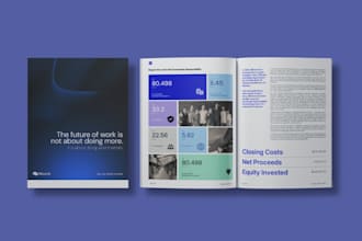 design an institutional grade white paper, executive summary, or annual report