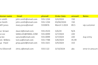 do expert excel data cleaning, formatting and data entry