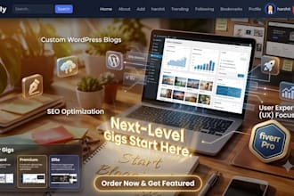 develop a professional mern stack blog website