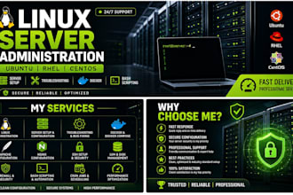 fix linux ubuntu centos rhel server issues professionally