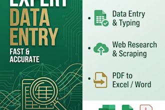 do expert data entry work