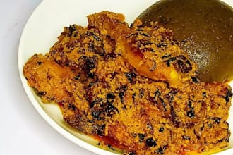 teach you how to cook amala with egusi