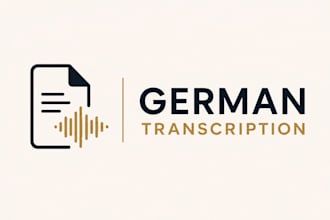 provide accurate german audio and video transcription