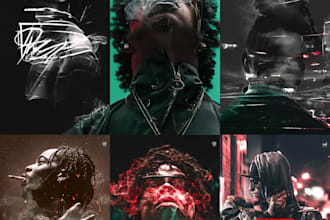 design album cover art, mixtape cover and single covers