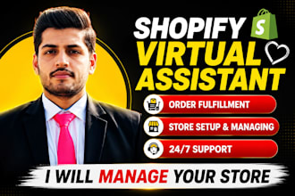be your shopify virtual assistant