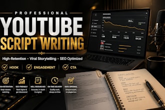 write engaging youtube scripts that boost audience retention