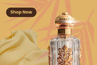 design a professional perfume flyer for your business