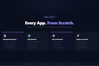 build a custom web app with node js and mysql