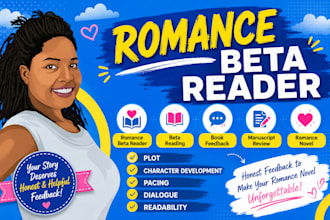 romance arc reader, dark romance beta reader provide honest manuscript feedback