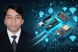 develop arduino, esp32 and iot projects with clean code and circuit design