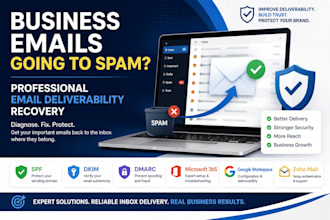 fix business emails going to spam