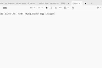build custom python API with jwt and redis