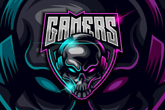 design amazing mascot, esports, and gaming logo and banner