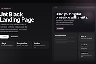 build responsive websites and landing pages