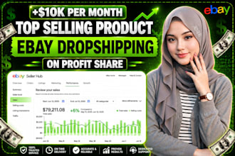 do ebay dropshipping on profit share