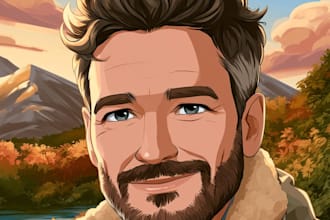 make an avatar cartoon portrait caricature