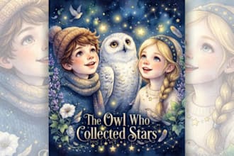 illustrate captivating children story book and picture book artwork
