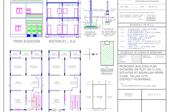 draft autocad architecture 2d floor plan, elevation, site plan, and PDF to  dwg