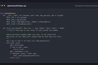build a tradingview to bybit webhook bot for automated trading
