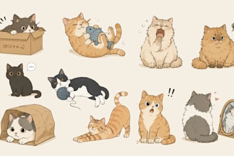 draw custom clip art, stickers, and emoji in any style