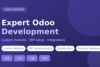 be your odoo erp expert