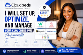 setup cloudbeds, optimize cloudbeds and manage your cloudbeds pms professionally