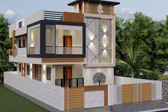 create realistic enscape exterior renders for your sketchup model
