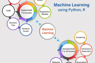 build machine learning models using python and r