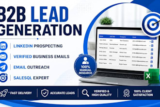 do b2b leadgeneration and linkedin emailoutreach