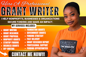 do small business grant writing, nonprofit grant writing, apply for grants