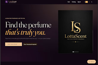 finished business website for 1 day landing page with ai