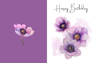 design birthday invitation card
