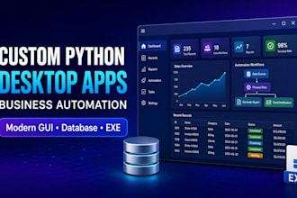 build a custom python desktop app to automate your business workflow