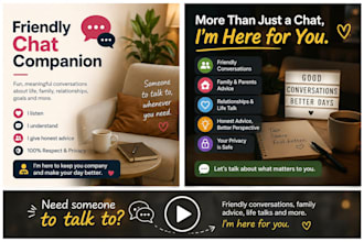 be your friendly chat companion for fun and meaningful conversations