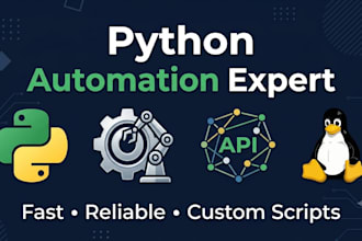 develop python automation scripts for your business