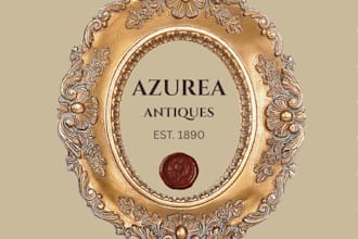 design royal vintage antique canva post templates