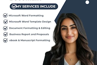 do professional word document formatting