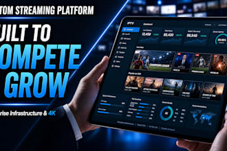 develop a custom iptv app for android TV app, fire TV and smart TV app
