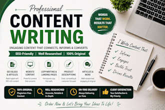turn your ideas into engaging content that converts