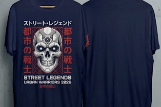 design a vintage bootleg rap tee and 90s streetwear tshirt design