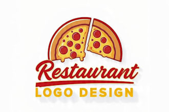 design modern restaurant, cafe and food logo