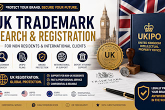 do UK trademark search UK attorney trademark registration and non residents