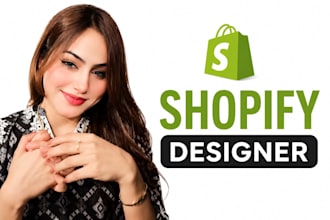 design a professional  shopify store for your business