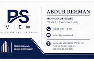 business card design double sided