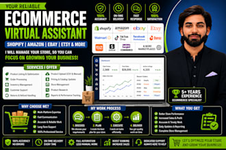 be your expert shopify and ecommerce virtual assistant