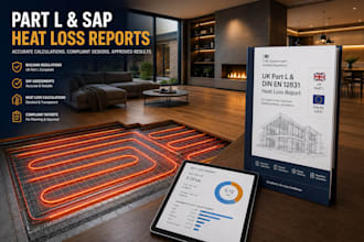 sap calculation part l heat loss calculation report for ufh